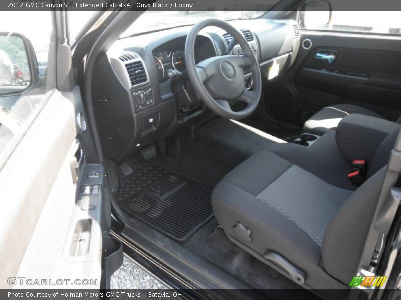 Onyx Black / Ebony 2012 GMC Canyon SLE Extended Cab 4x4