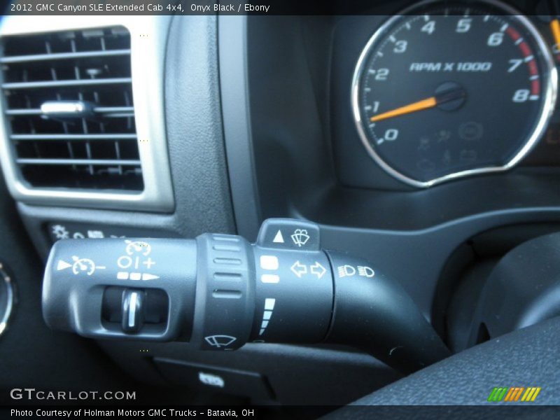 Onyx Black / Ebony 2012 GMC Canyon SLE Extended Cab 4x4