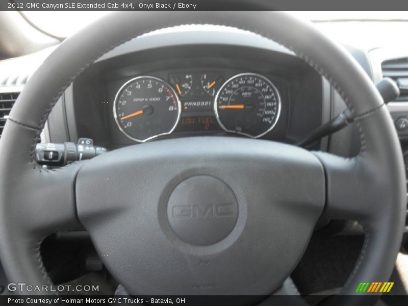 Onyx Black / Ebony 2012 GMC Canyon SLE Extended Cab 4x4