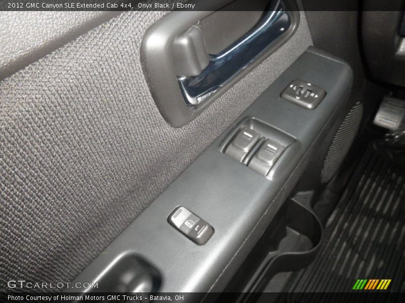 Onyx Black / Ebony 2012 GMC Canyon SLE Extended Cab 4x4