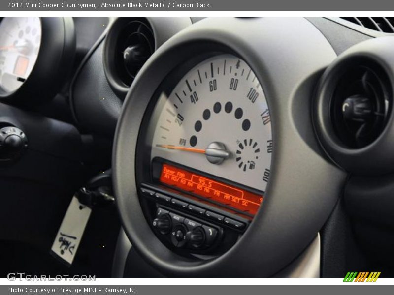 Absolute Black Metallic / Carbon Black 2012 Mini Cooper Countryman
