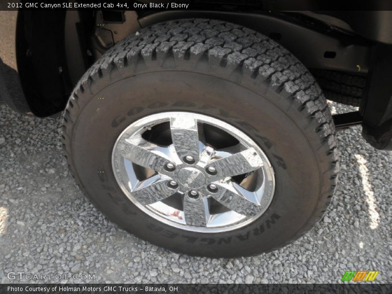 Onyx Black / Ebony 2012 GMC Canyon SLE Extended Cab 4x4