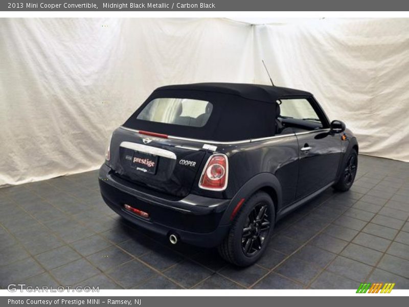 Midnight Black Metallic / Carbon Black 2013 Mini Cooper Convertible