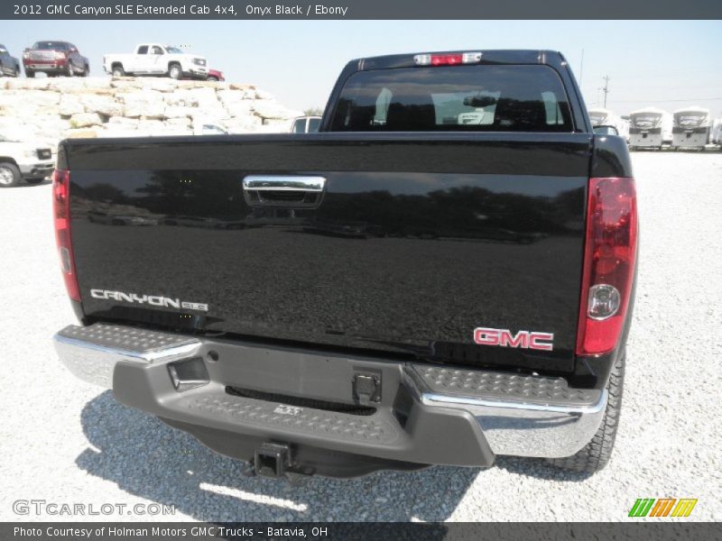 Onyx Black / Ebony 2012 GMC Canyon SLE Extended Cab 4x4