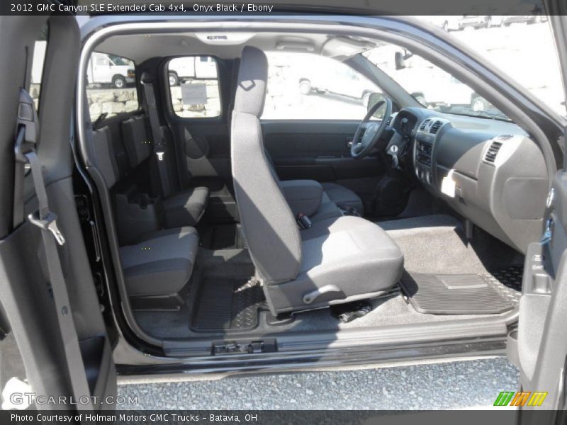 Onyx Black / Ebony 2012 GMC Canyon SLE Extended Cab 4x4