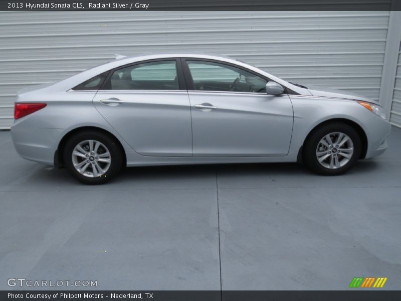 Radiant Silver / Gray 2013 Hyundai Sonata GLS