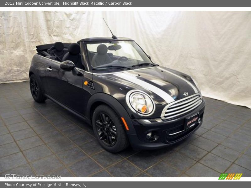 Midnight Black Metallic / Carbon Black 2013 Mini Cooper Convertible