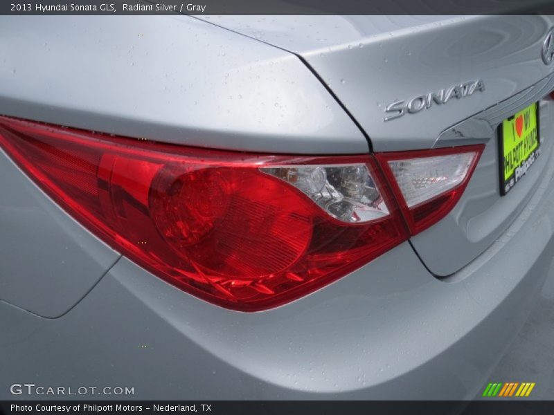 Radiant Silver / Gray 2013 Hyundai Sonata GLS