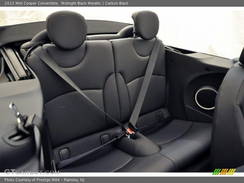  2013 Cooper Convertible Carbon Black Interior