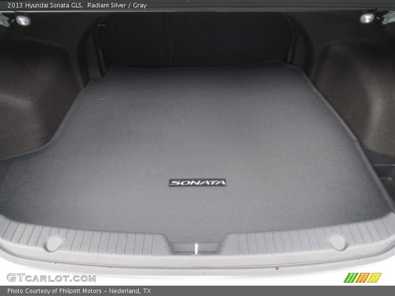 Radiant Silver / Gray 2013 Hyundai Sonata GLS