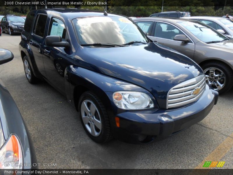 Imperial Blue Metallic / Ebony Black 2008 Chevrolet HHR LS