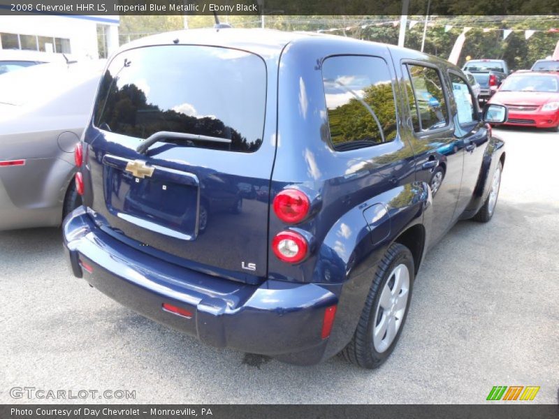 Imperial Blue Metallic / Ebony Black 2008 Chevrolet HHR LS
