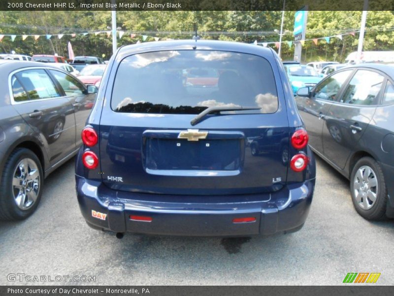 Imperial Blue Metallic / Ebony Black 2008 Chevrolet HHR LS