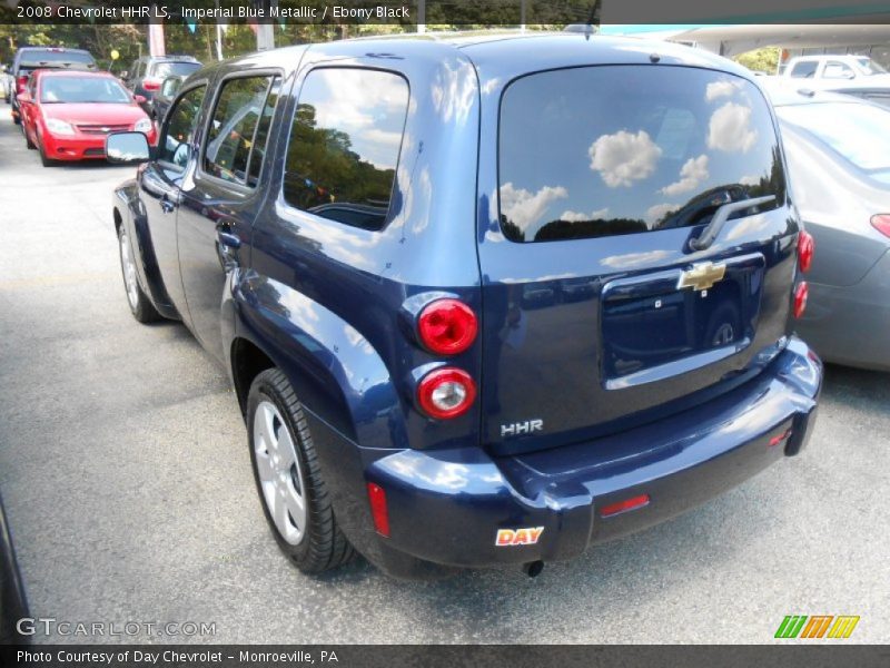 Imperial Blue Metallic / Ebony Black 2008 Chevrolet HHR LS