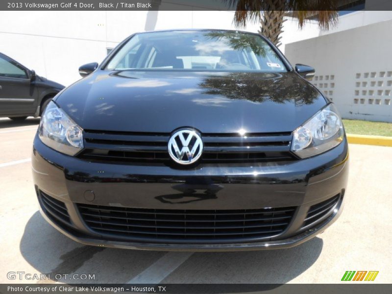 Black / Titan Black 2013 Volkswagen Golf 4 Door