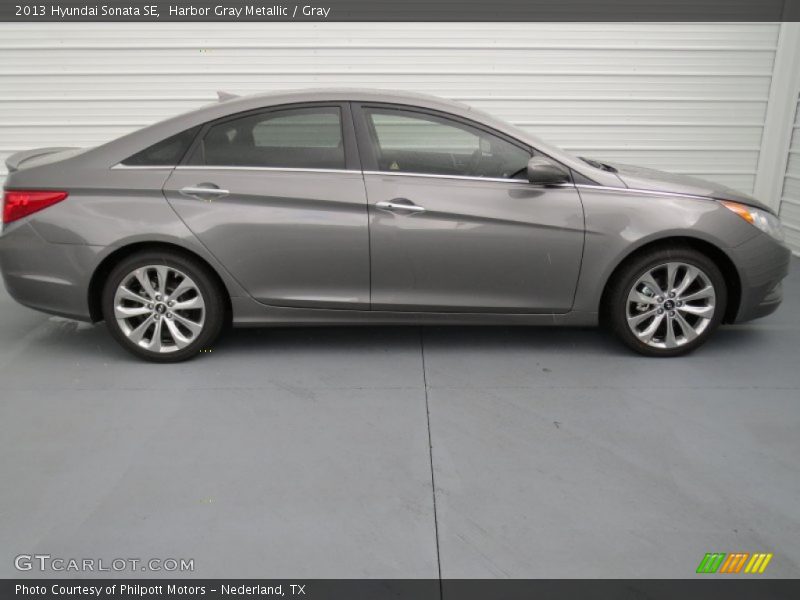 Harbor Gray Metallic / Gray 2013 Hyundai Sonata SE