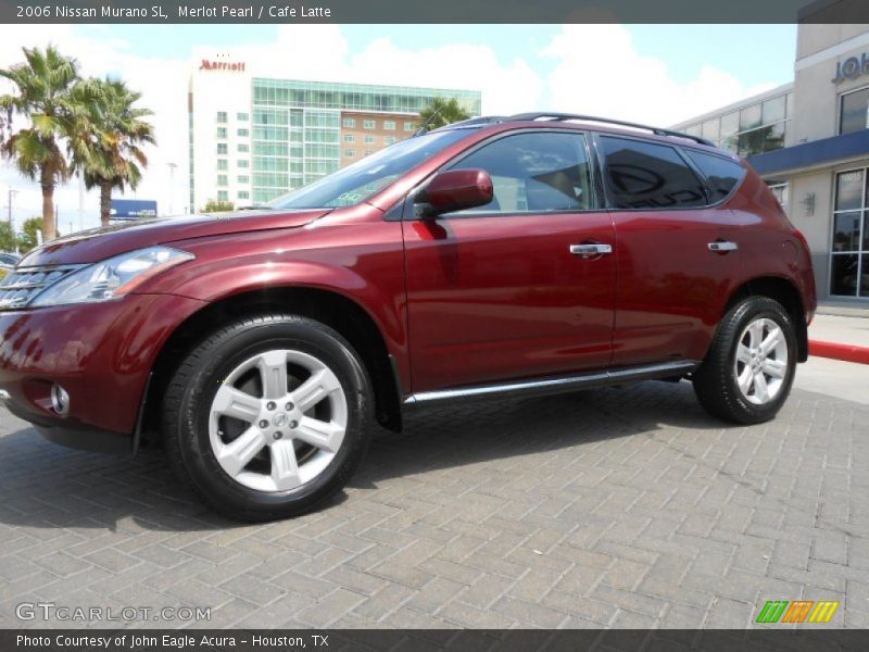 Merlot Pearl / Cafe Latte 2006 Nissan Murano SL