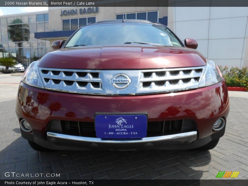 Merlot Pearl / Cafe Latte 2006 Nissan Murano SL