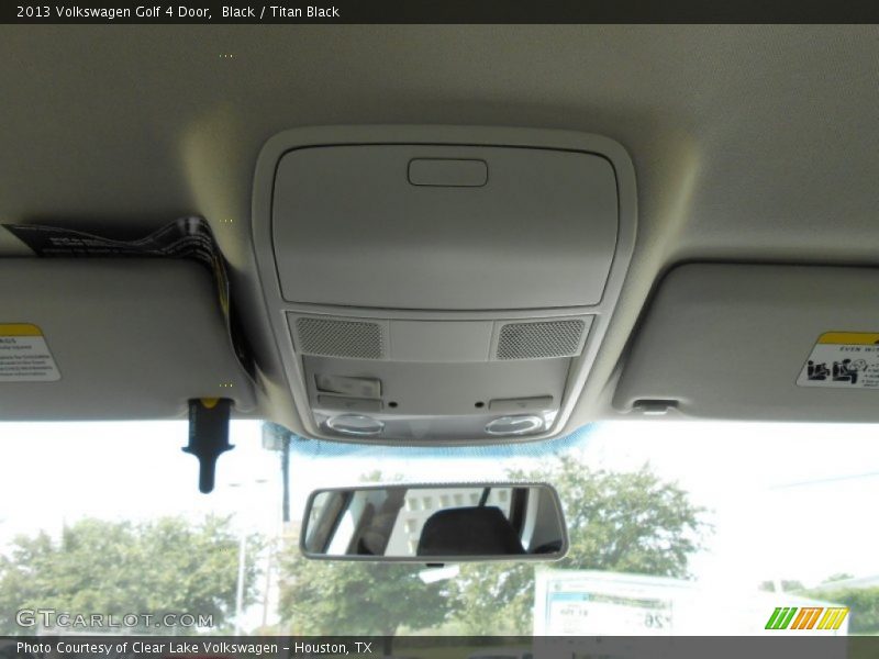 Black / Titan Black 2013 Volkswagen Golf 4 Door