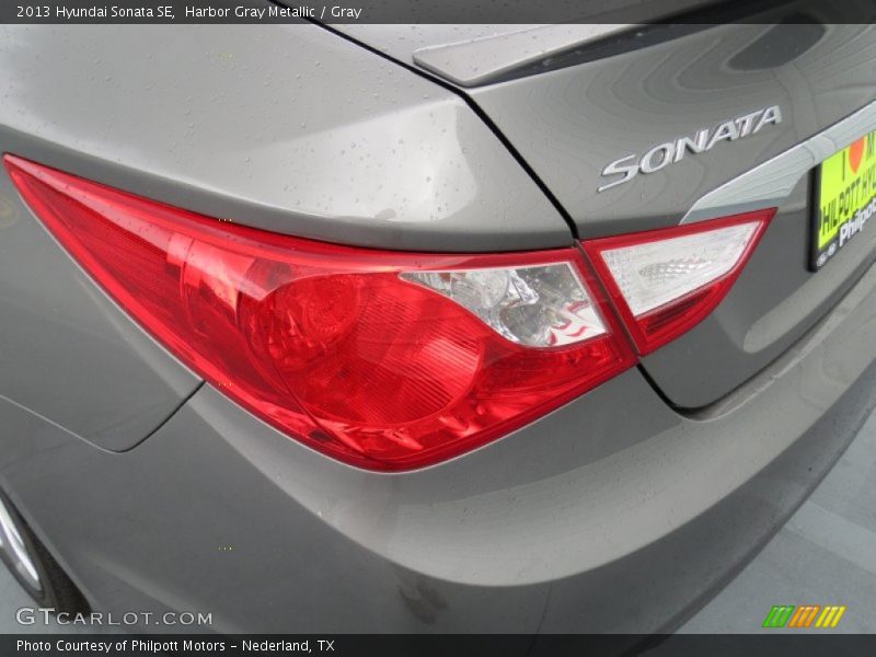 Harbor Gray Metallic / Gray 2013 Hyundai Sonata SE