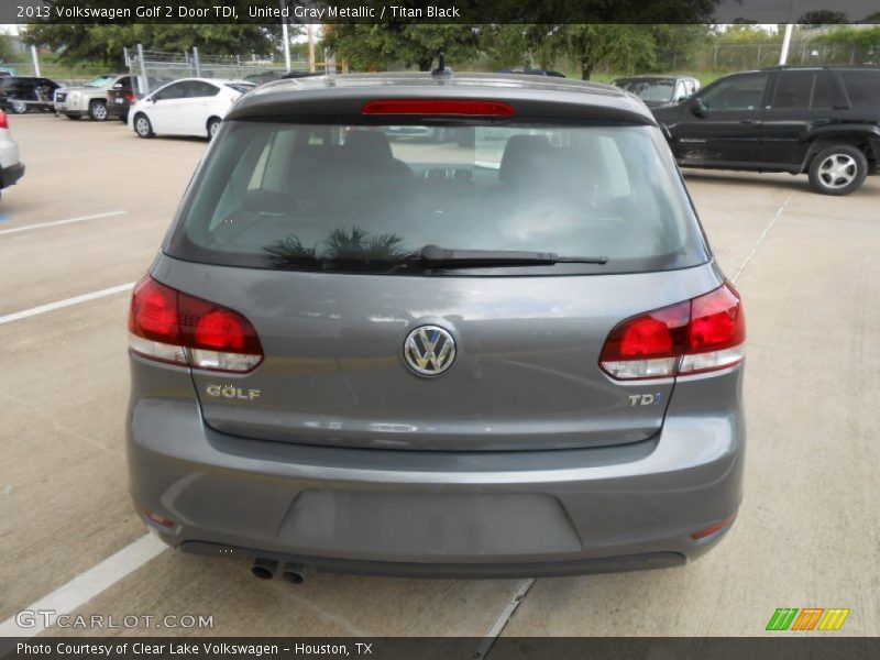 United Gray Metallic / Titan Black 2013 Volkswagen Golf 2 Door TDI