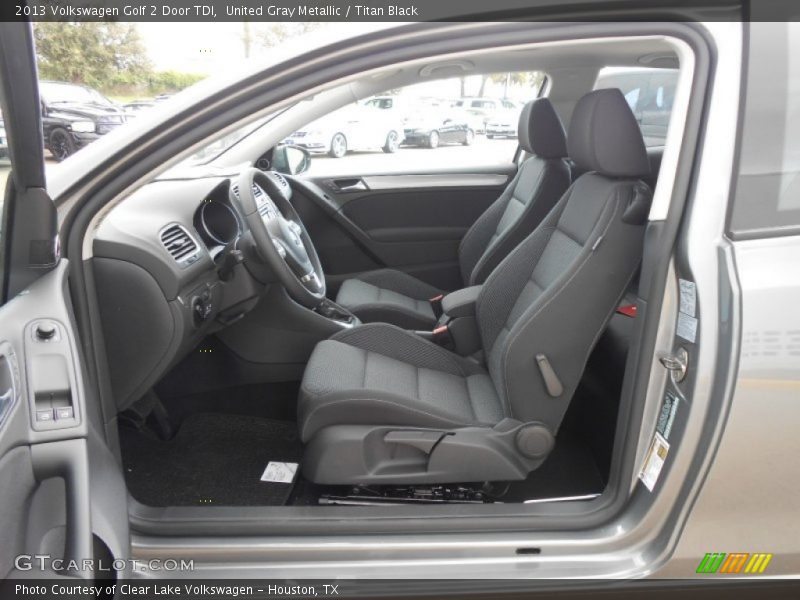 United Gray Metallic / Titan Black 2013 Volkswagen Golf 2 Door TDI