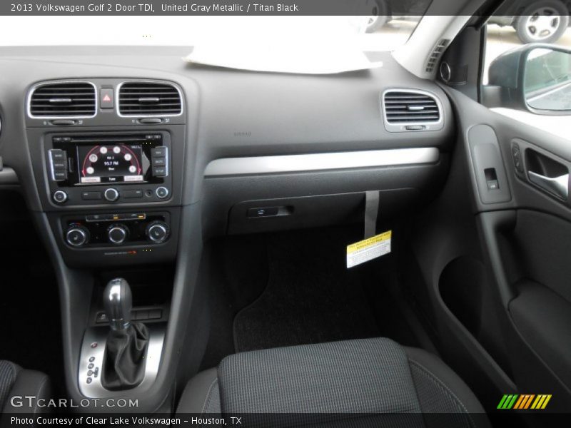 United Gray Metallic / Titan Black 2013 Volkswagen Golf 2 Door TDI