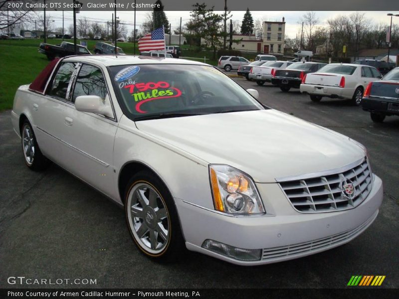 Glacier White / Cashmere 2007 Cadillac DTS Sedan