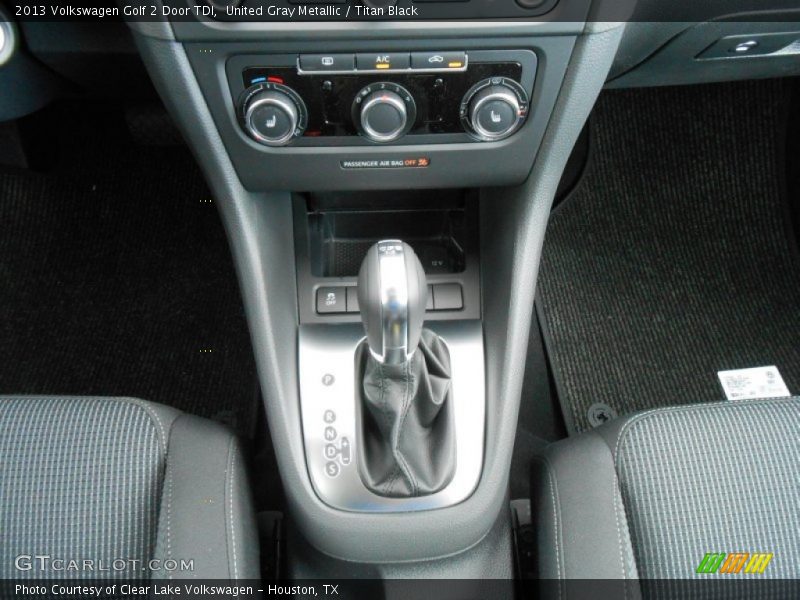United Gray Metallic / Titan Black 2013 Volkswagen Golf 2 Door TDI