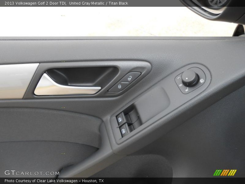 United Gray Metallic / Titan Black 2013 Volkswagen Golf 2 Door TDI