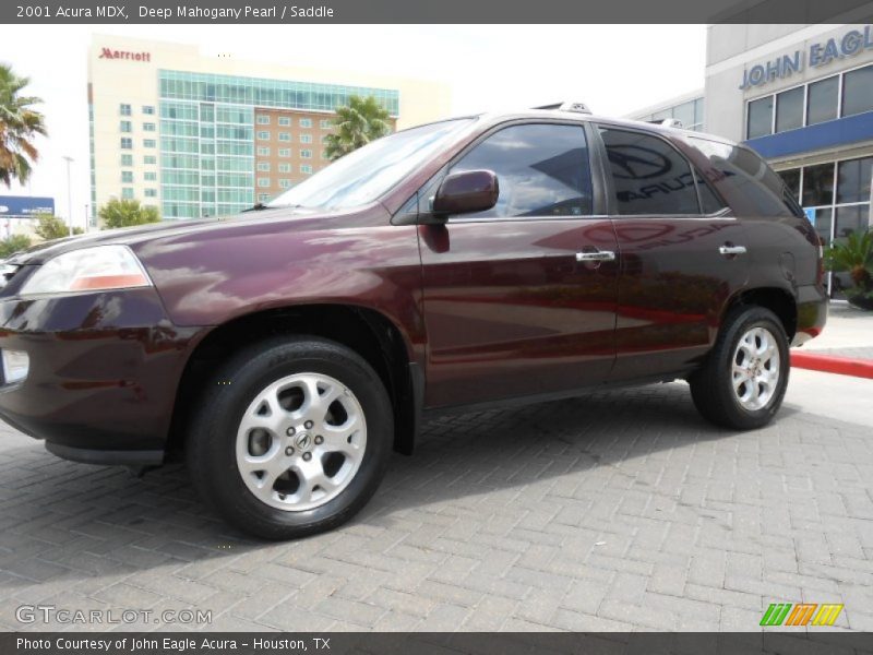 Deep Mahogany Pearl / Saddle 2001 Acura MDX