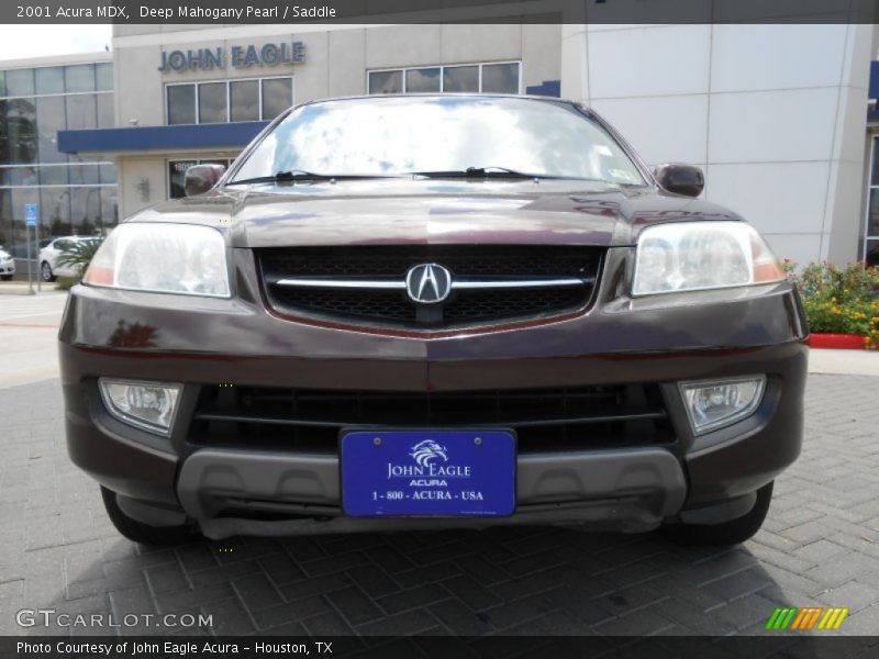 Deep Mahogany Pearl / Saddle 2001 Acura MDX