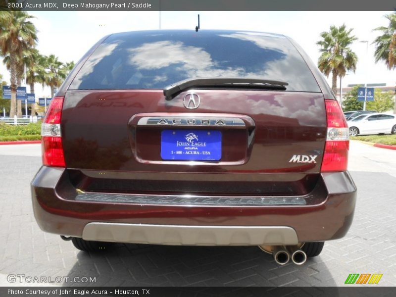 Deep Mahogany Pearl / Saddle 2001 Acura MDX