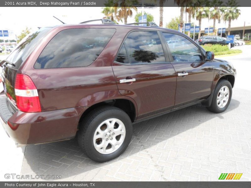 Deep Mahogany Pearl / Saddle 2001 Acura MDX
