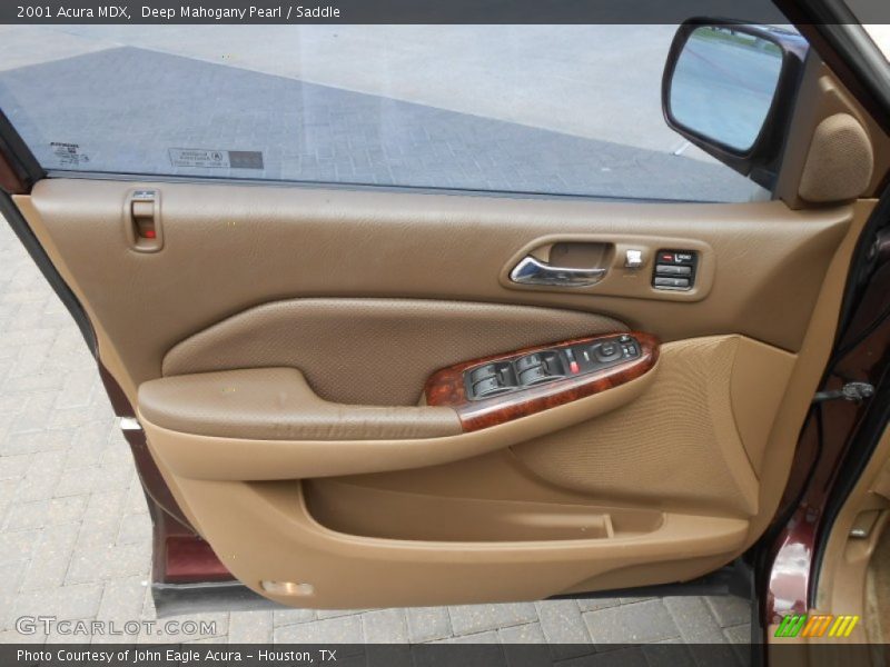 Deep Mahogany Pearl / Saddle 2001 Acura MDX