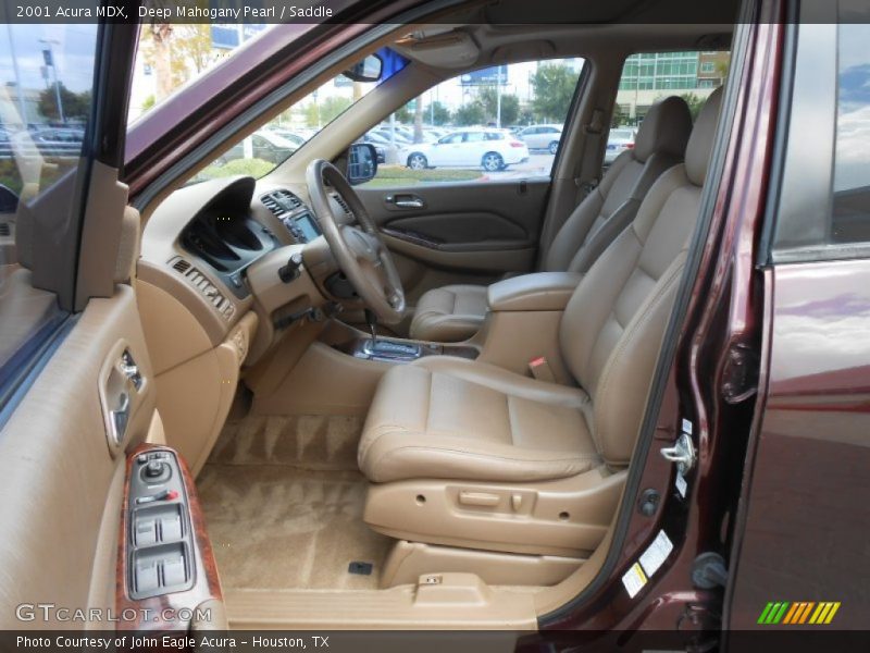 Deep Mahogany Pearl / Saddle 2001 Acura MDX