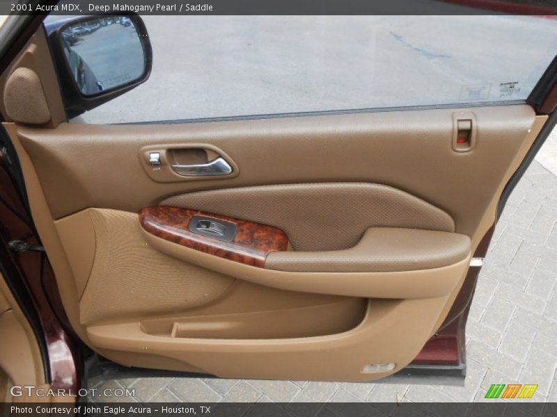 Deep Mahogany Pearl / Saddle 2001 Acura MDX