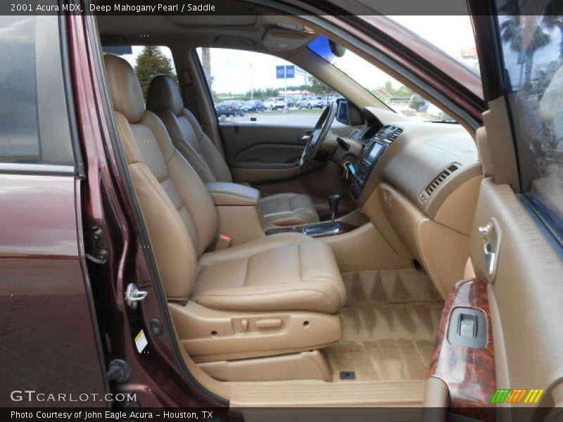 Deep Mahogany Pearl / Saddle 2001 Acura MDX