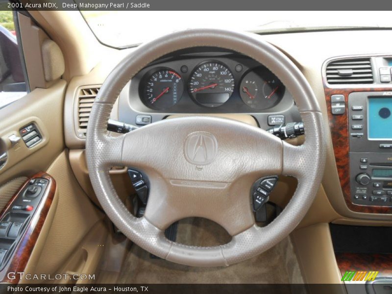 Deep Mahogany Pearl / Saddle 2001 Acura MDX