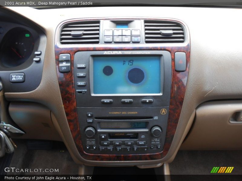 Deep Mahogany Pearl / Saddle 2001 Acura MDX