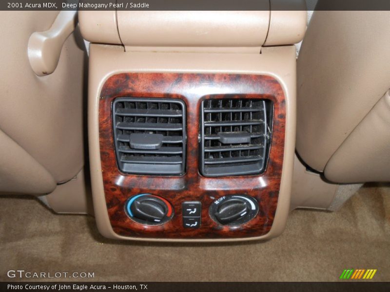 Deep Mahogany Pearl / Saddle 2001 Acura MDX