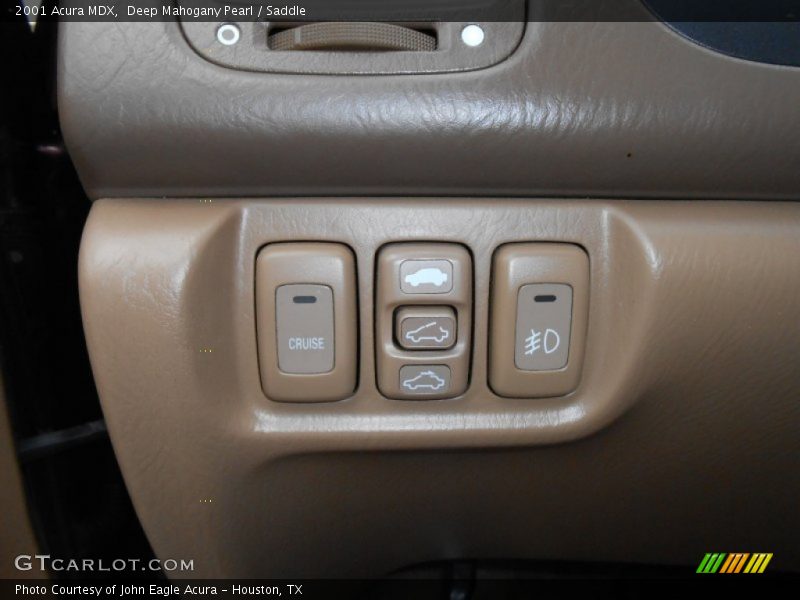 Deep Mahogany Pearl / Saddle 2001 Acura MDX
