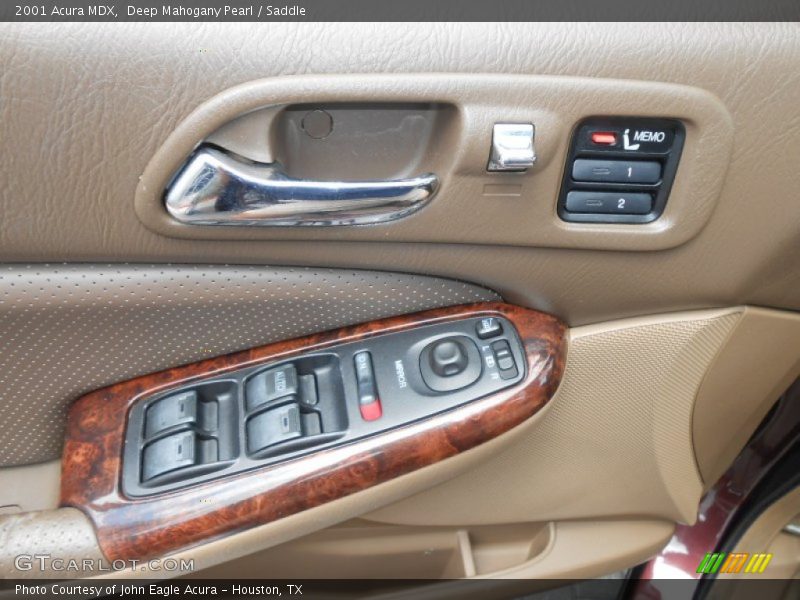 Deep Mahogany Pearl / Saddle 2001 Acura MDX