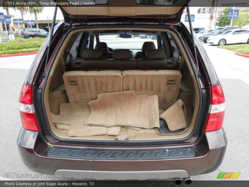 Deep Mahogany Pearl / Saddle 2001 Acura MDX