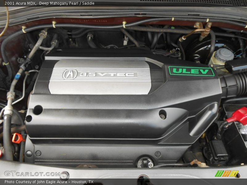 Deep Mahogany Pearl / Saddle 2001 Acura MDX