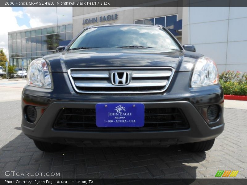 Nighthawk Black Pearl / Black 2006 Honda CR-V SE 4WD
