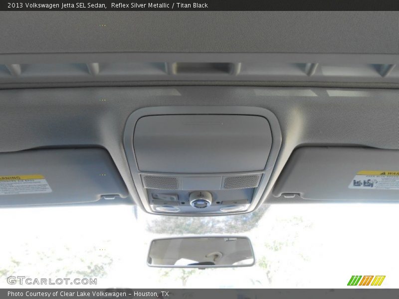 Reflex Silver Metallic / Titan Black 2013 Volkswagen Jetta SEL Sedan