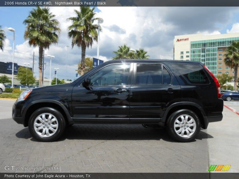 Nighthawk Black Pearl / Black 2006 Honda CR-V SE 4WD