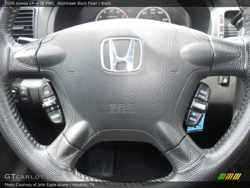 Nighthawk Black Pearl / Black 2006 Honda CR-V SE 4WD