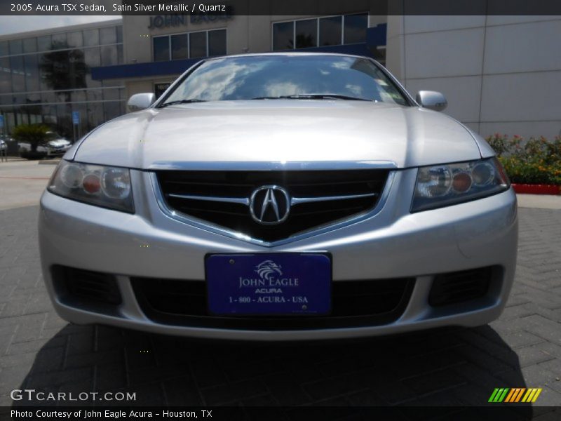 Satin Silver Metallic / Quartz 2005 Acura TSX Sedan